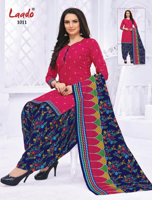 Laado Priti Patiyala Vol-10 Cotton Printed Dress Materials